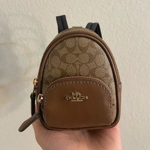 NEW Authentic Coach mini backpack